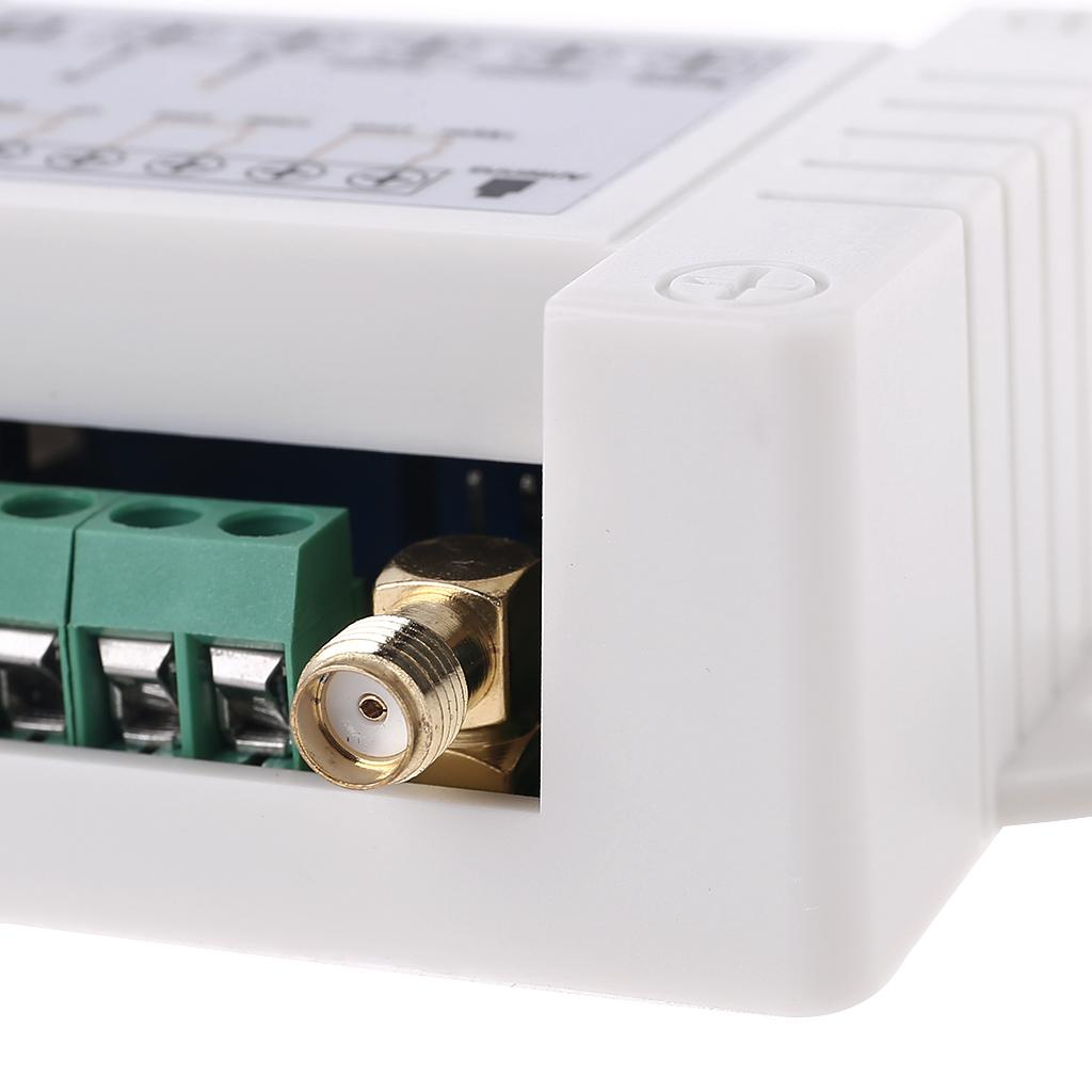 RF Remote DC12V/24V/36/48V 3 Channel Universal Remote Control for Garage Door Motor Relay Receiver and Transmitter