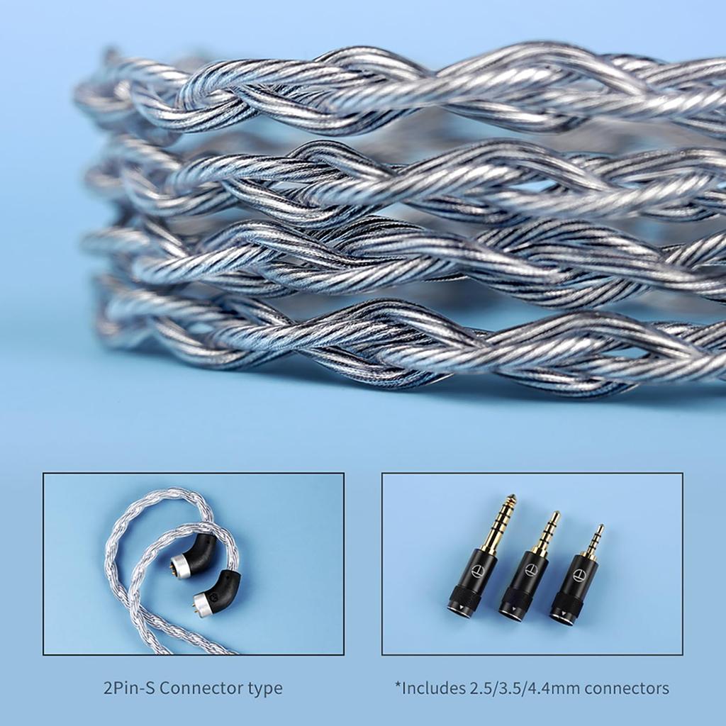 Linsoul TRN Medusa High Performance HiFi Dynamic Earphones Equipped with a Large Mouth Diameter 12mm Second Generation LCP Dynamic Driver Innovative