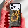Цветы 1 Подсолнухи Чехол для телефона для iPhone 17 16 15 14 13 Pro Max Задняя крышка для 12 11 Pro Coque