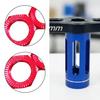 Set of Wheel Nut 17mm RC Car Driver Tool Anodized Sandblasted Finish Red Replacement Accessories 1:7