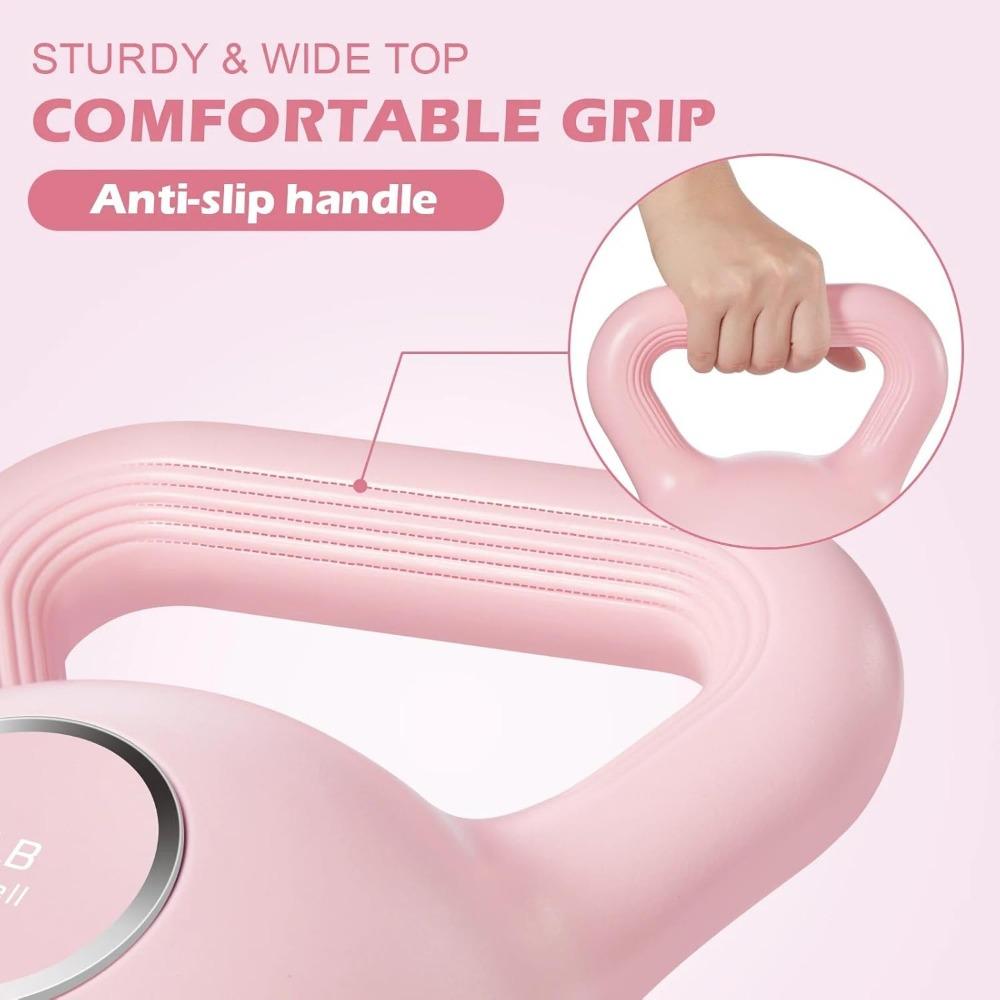 Гири для фитнеса и тренировок - Розовые наборы гирь для силовых тренировок, Гантели для домашнего спортзала