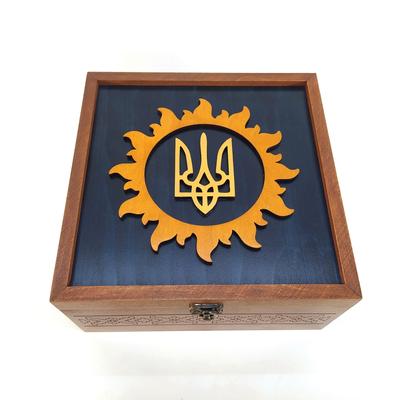 Ящик с крышкой Follaut 19,8х19,8х10,8 см Мастерская мистера Томаса Дерево Лак