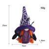 Cute Spider Gnomes Plush Doll Vampire Gnomes for Halloween Decoration Home Party Ornament Christmas Gift