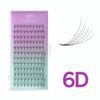Sharp Thin Artificial Eyelashes 6D Volume Eyelash Extension False Eyelashes  Makeup Artists
