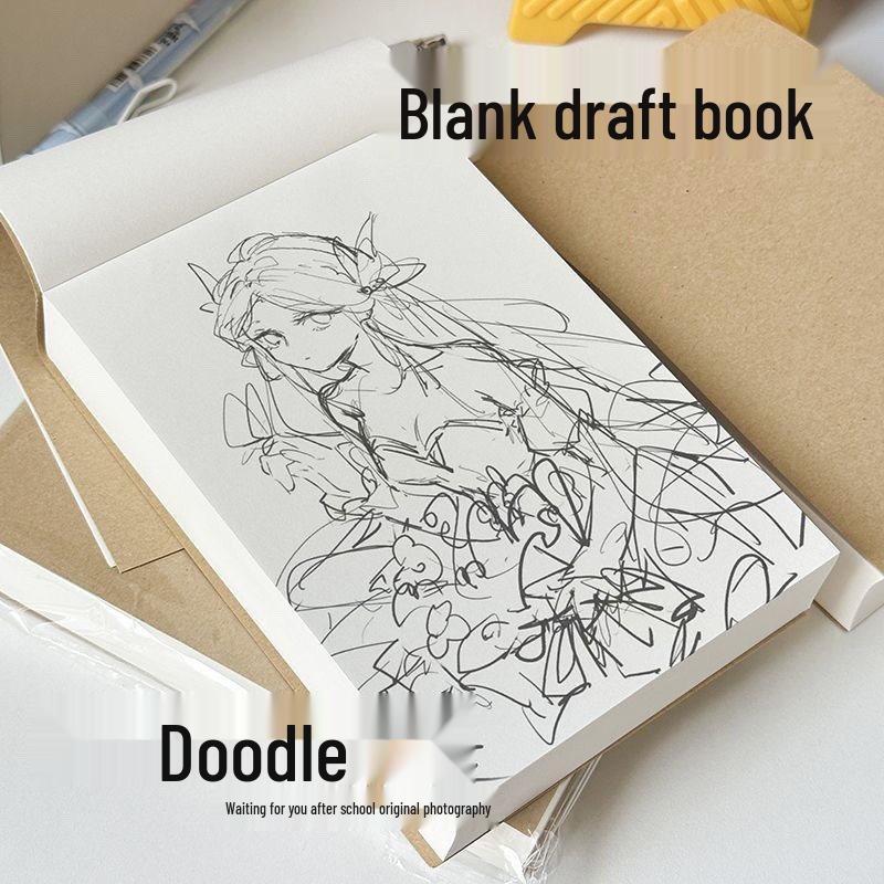 Ретро-блокнот формата А5 из коровьей кожи для школьников - Утолщенный, в линейку для средней и старшей школы