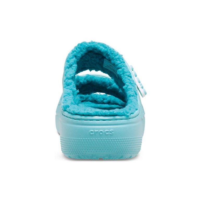 Crocs Классические пушистые тапочки Унисекс тапочки Синие 207446-4SS