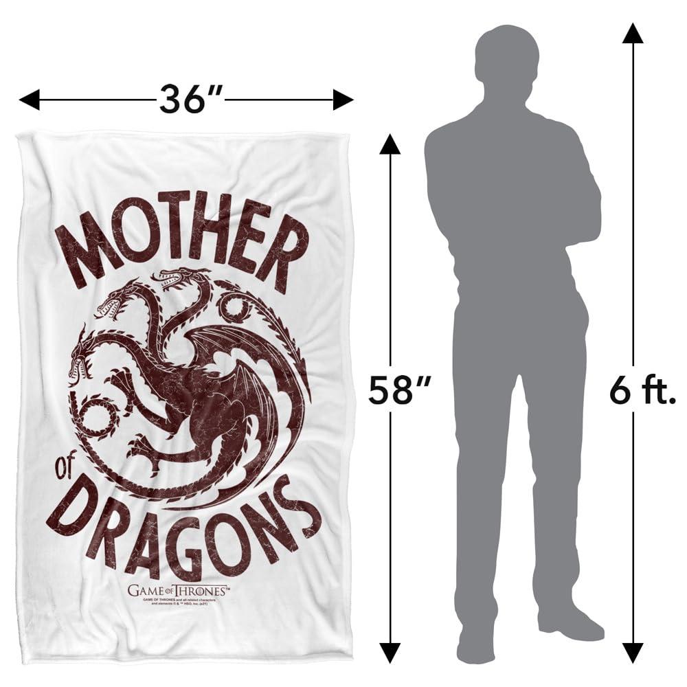 Game Of Thrones Mother Of Dragons Soft Touch Blanket