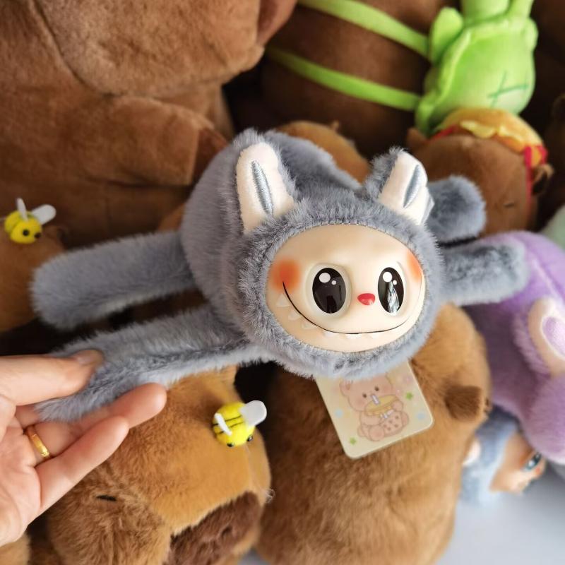 Новый продукт: Pop Mart Labubu Labubu Пата Круг Плюшевая Кукла Милая Игрушка Фигурка Наручный Браслет