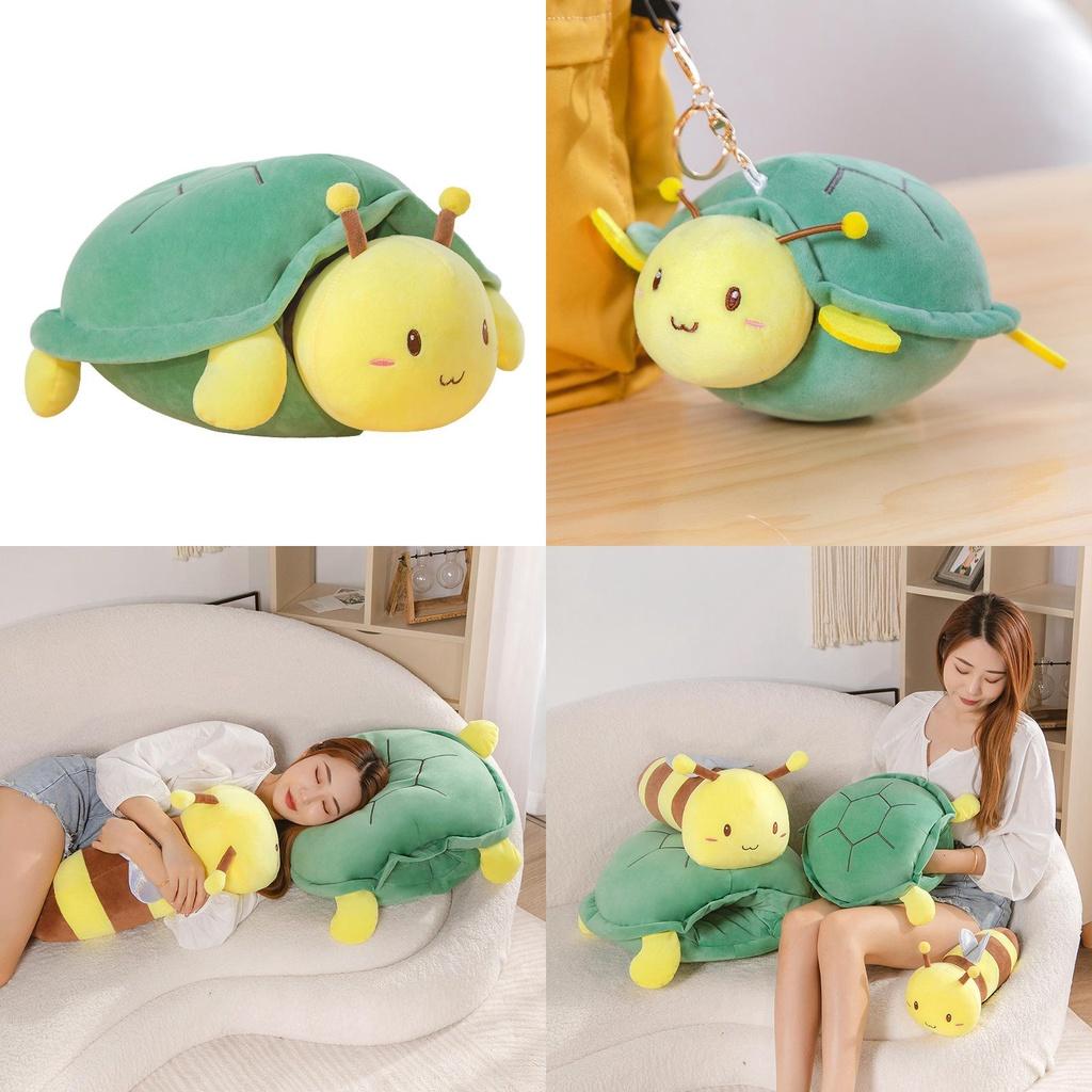 Soft And Adorable Bee Turtle Plush Toy For Girls And Boys