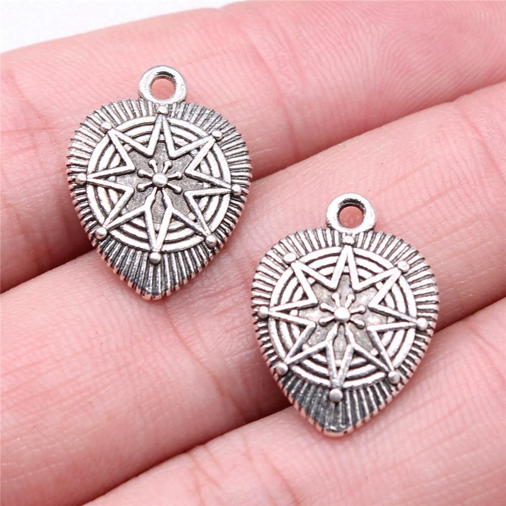 Подвеска в виде персикового сердца с подвесками Love Charms для мужчин, элегантные художественные принадлежности