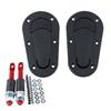 JDM Car Hood Lock Modified Carbon Fiber Universal Lock and Racing Accessories Front Hood Lock