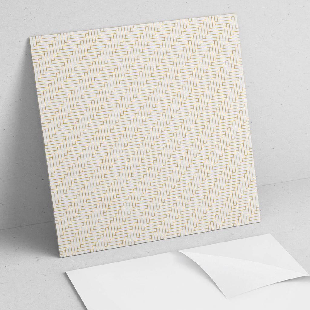 Kafelki Winylowe Z Dekorem Do Kuchni Lub Łazienki Wzór W Jodełkę 20X20X20 Cm