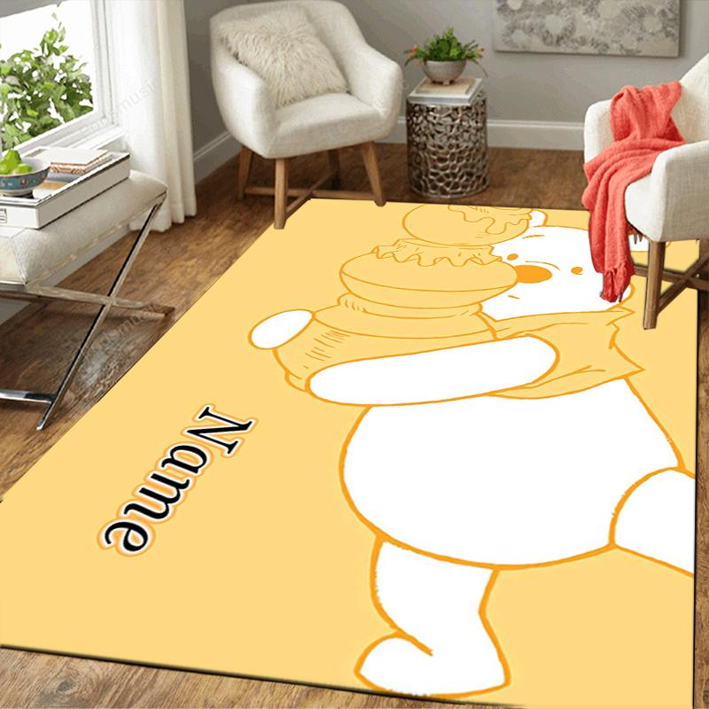 Custom 1Pc Piglet'S Pink Adventure Rug Office Carpet Indoor Outdoor Entrance Doormat Nonslip Soft And Comfortable Living Room D916360