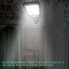 Yard Lamp Garden Outdoor 600W LED Solar Lamp Wall Light Motion Sensor