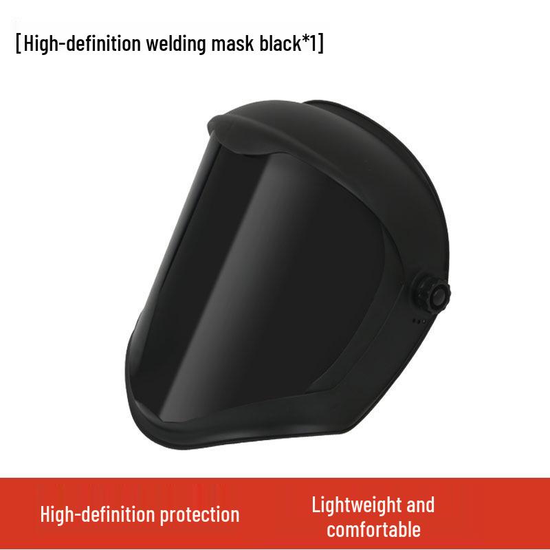Защитный лицевой щиток высокой четкости с защитой от запотевания для сварки и шлифовки