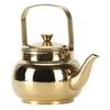 Glossy Finish Stainless Steel Teapot Golden Stovetop Kettle Stove Top Kettle  Restaurant Use