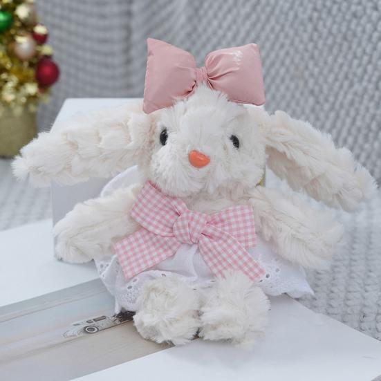 Bunny Plush Keychain Girls Boys Plush Doll Pendant Mini Rabbit Purse Charm