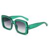 New Oversized Square Sunglasses Vintage Designer Women Fashion Sun Glasses Green Pink Shades Uv400 Luxury Brand Female