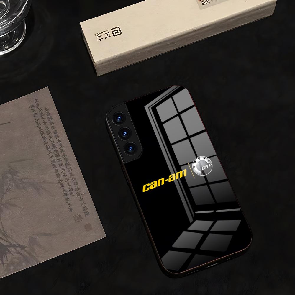 Чехол для телефона Can Am Can-am Team 2025 Стекло Горячий Для Samsung S 25 24 Ultra Plus 23 22 Японская Анимация 21 20 A 34 54 53 Note20 M 5