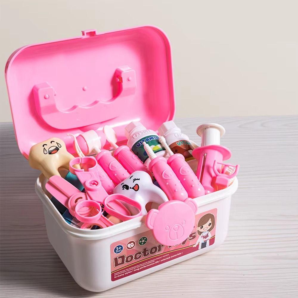 Simulation Dentist Children Doctor Play Set Creative Kid Stethoscope Doctor Set Children Toys