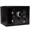 Mini Safe, Electronic Keypad, 6 L, Wall/Floor Mount, 17E-Black (2 Emergency Keys, JP Manual)