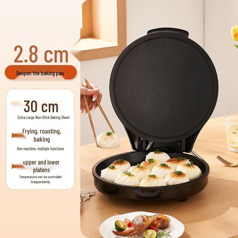 Double-Sided Non-Stick Electric Griddle & Pancake Maker