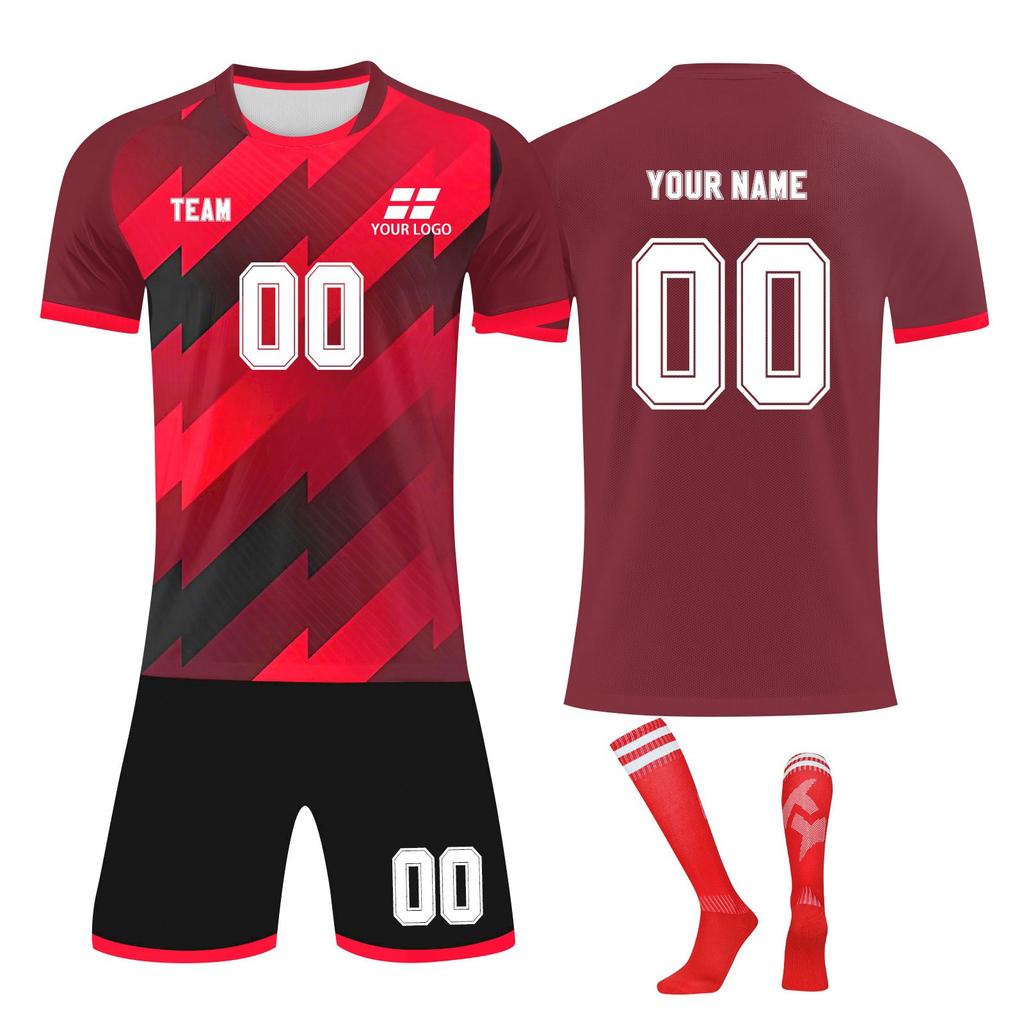 Комплект персонализированных рубашек для мужчин и девочек с именем и номером, футбольные майки на заказ для мальчиков, тренировочный костюм