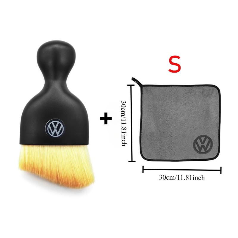 Car Wash Microfiber Towel Auto Cleaning Tool Soft Brush Drying Rag Cloth For VW Golf 5 4 6 GTI Jetta Scirocco Touran Polo Beetle zl4