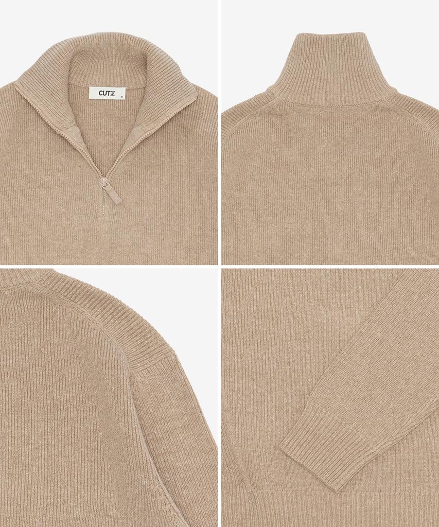 CUTZ [2Pack] Essential Round + Half Zip Knit (Type B)