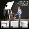 NEEWER Photography Reflector Light Diffusion Panel Scrim Kit Sunscrim Reflector Reflector with Baby Pin Handle 90x90cm Foldable Frame 3 In 1 Diffusion