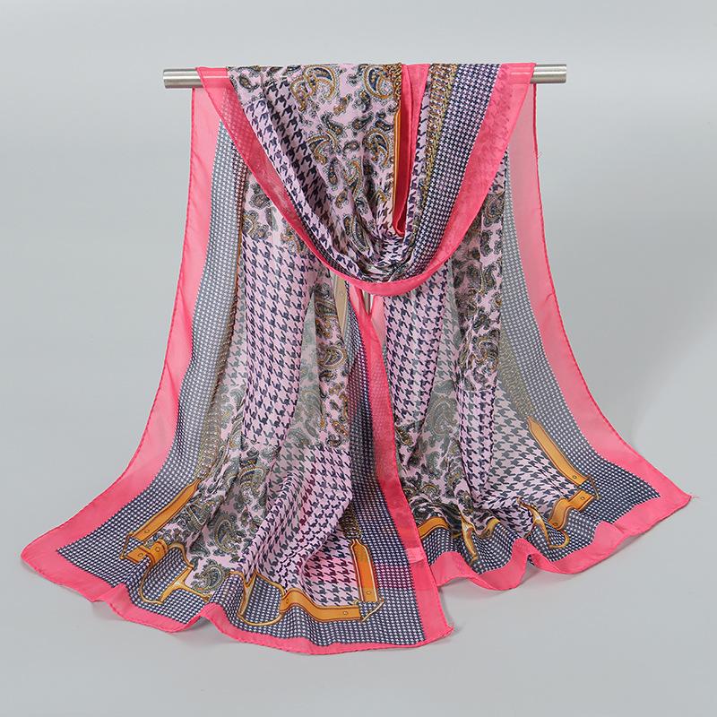 Китайский красный однотонный шифоновый маленький шелковый платок женский маленький подарок, тонкий большой красный подарок на День защиты детей