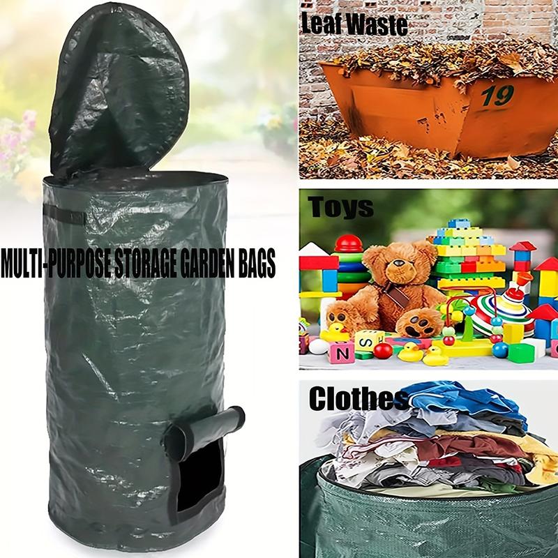 Fermentation Waste Pe Collectors Organic Compost Bags Disposal Composters Garden Waste Bins