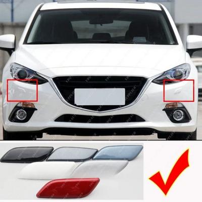 Для Mazda 3 Axela 2014 2015 2016 Крышка форсунки омывателя фары переднего бампера