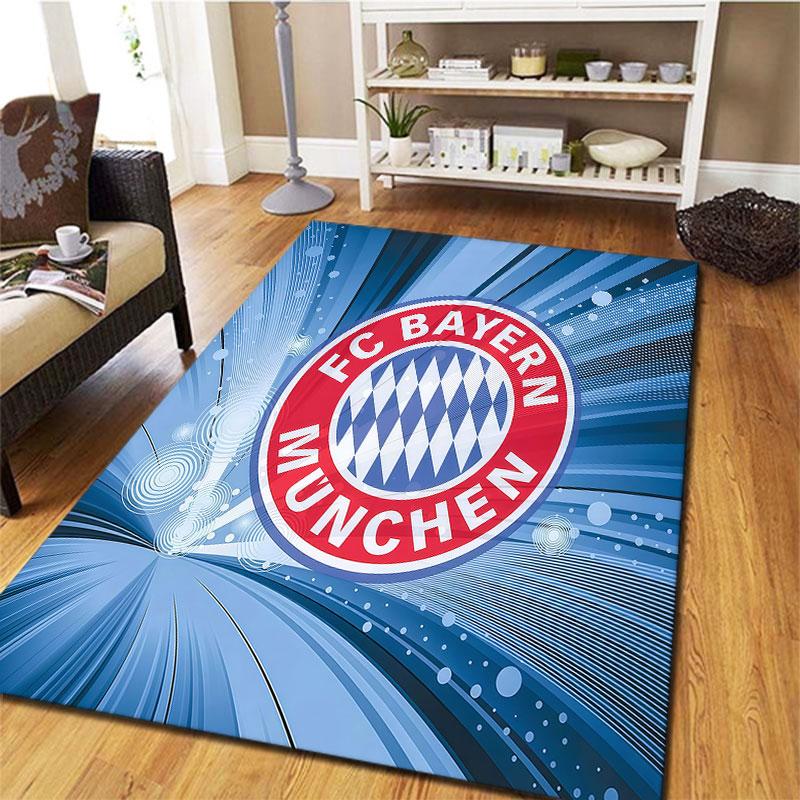 Ковер FC Bayern München для гостиной, спальни, дома, дивана, детской игровой, нескользящий коврик