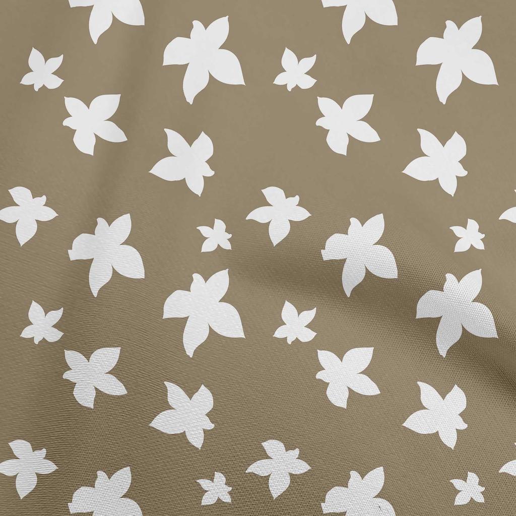 oneOone Cotton Poplin Black Fabric Floral Dress Material Fabric Print Fabric By The Yard 42 Inch