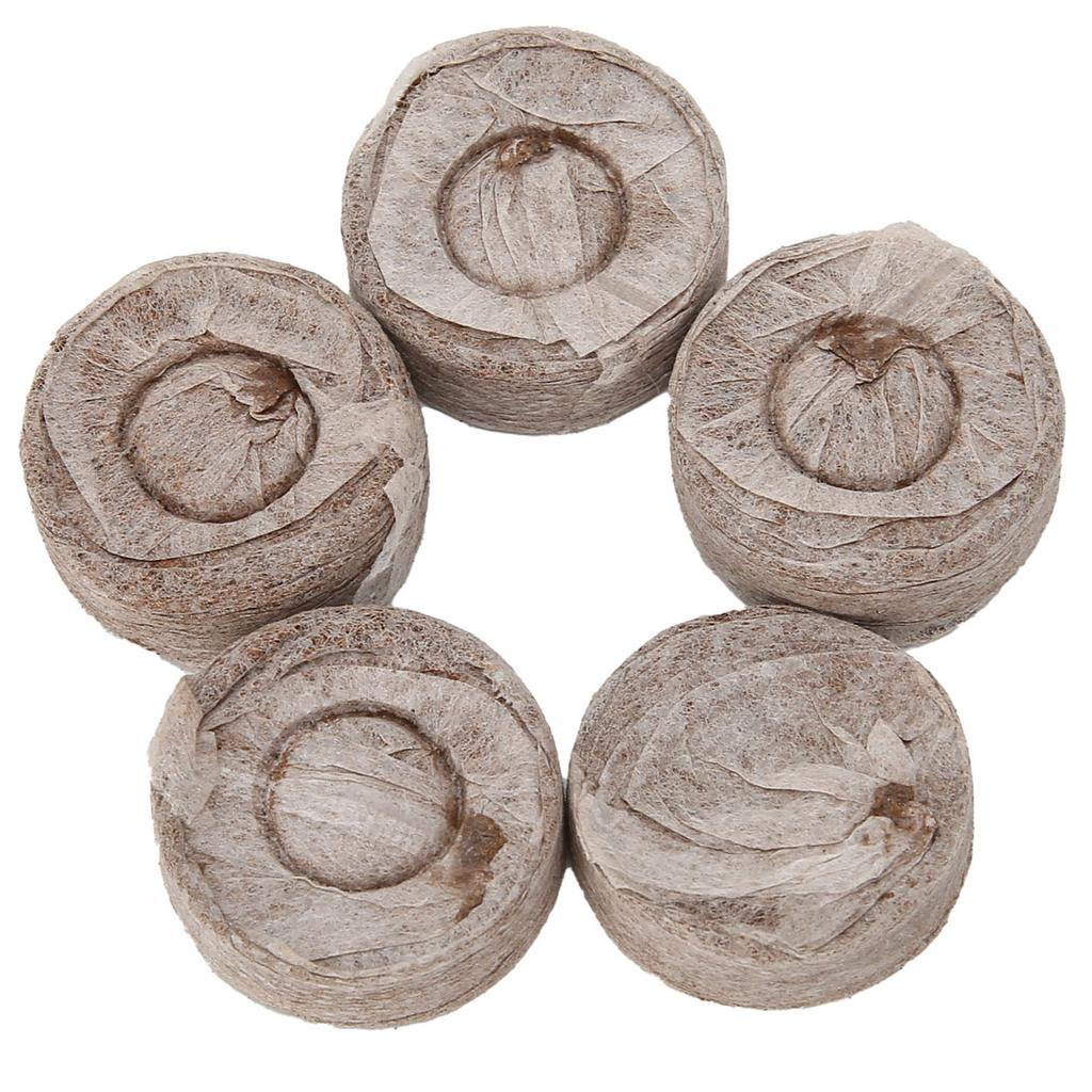 20Pcs 30mm Nursery Soil Seedling Soil Block Garden Flowers Vegetables Planting Accessory