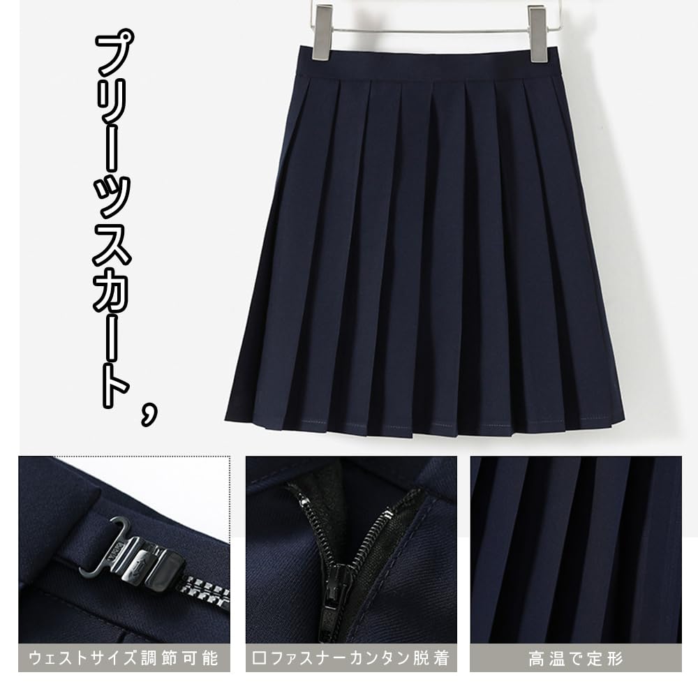 Морячка аутентичный темно-синий красный длинный короткий старшая школа старшая школа JK плиссированная школьная выпускной приветственный и прощальный большой милый рукав [GSYCL] форма,