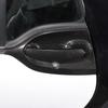 For Mercedes Smart Fortwo Forfour 453 2016-2021 Carbon fiber Car Accessories Exterior Door Handle+Door Bowl Cover Trim Frame