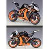 1/10 Scale Welly KTM 1190 RC8 R Alloy Motorcycle Model Diecasts Metal Toy Vehicles Motorcycle Model High Simulation Collection Childrens Gifts