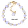 Bohemian Style Natural Stone Bracelet Women Beads Bracelet Irregular Chip Gravel Stone Bracelets Healing Yoga Jewelry Girls Party Gift