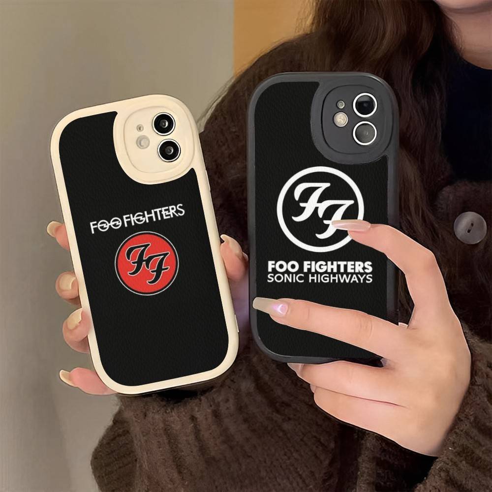 Чехол для телефона группы Foo Fighters для iPhone 16 15 14 11 12 13 Pro Max Plus Задняя кожаная крышка