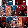 Чехол для Samsung Galaxy S25 S24 S23 iPhone 16 15 Xiaomi Redmi Note 14 13 12 16E X 11 Pro Max XR OPPO Moto Huawei Акацуки Комиксы Итачи Саске Наруто