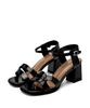 Сандалии на ремешке Spur Voile Color Blocking Sandal 7.8см -Us9056 (3Color)