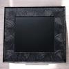 Kaiseki Tray Black with Stenciled Lacquer ABS Made In Japan J-kitchens Stove-Edge (33cm), Design, Resin,