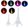 Colorful lights Paris fashion style Safety Tower light Desktop decoration Eiffel Tower Night light