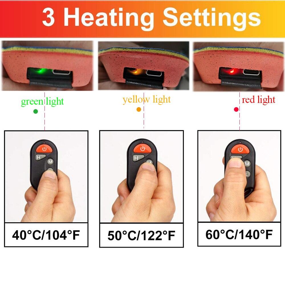 Зимние теплые стельки с дистанционной зарядкой, мужские и женские зимние походные стельки, стельки с подогревом, рыбалка, охота опционально