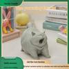 3D Фигурка Зевающего Кота - Милое и Модное Украшение