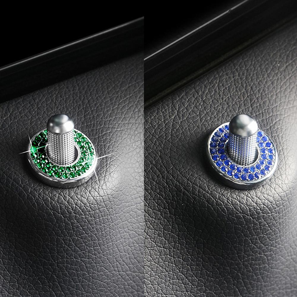1~8 шт. Внутренняя отделка для дверного подъемника, блестящая для Mercedes-Benz, внутренняя крышка дверного замка, декоративная крышка дверного болта
