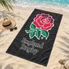 England rugby Microfiber Beach Towel Quick Dry Sand Free Lightweight Beach Towels for Travel Swimming Camping