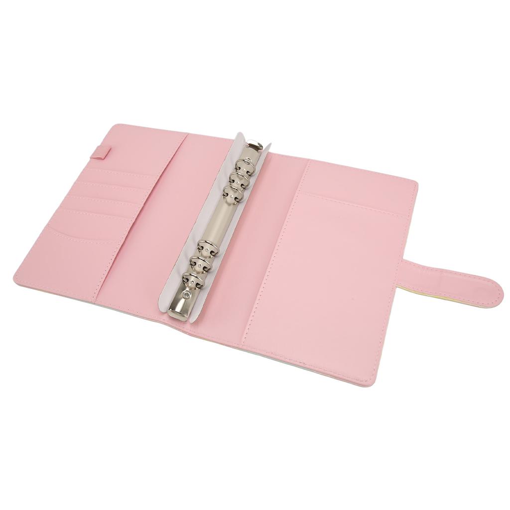 Кожаный блокнот формата А5 с 6 листами, обложка для планировщика с магнитной застежкой